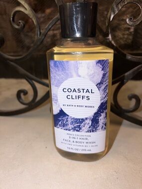 Bath Body Works COASTAL CLIFFS 3-in-1 hair face body wash NEW